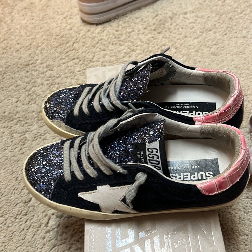Golden Goose superstars 36 navy